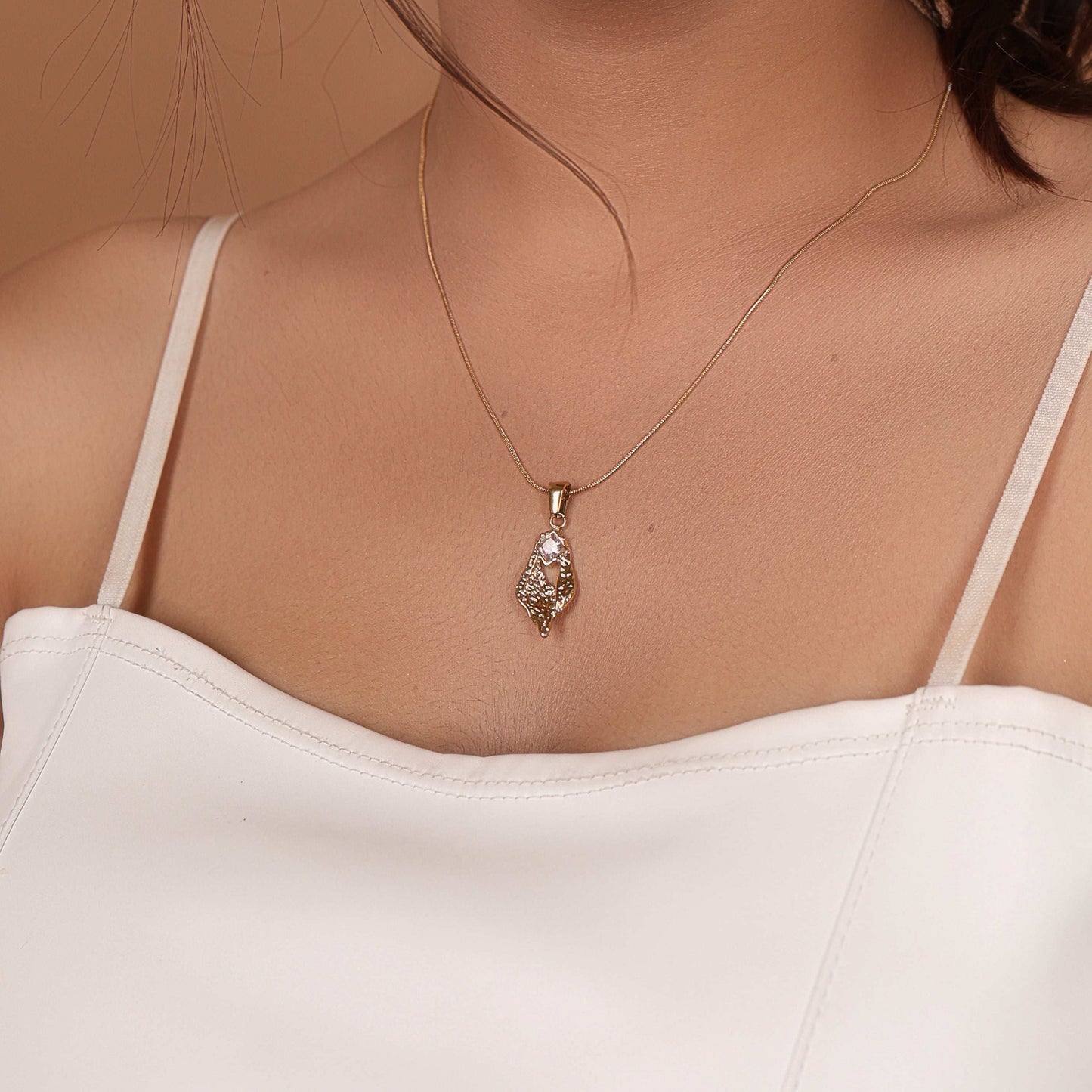 Bradiya Diamond Drip Necklace Luxury - Anti-Tarnish - Bradiya