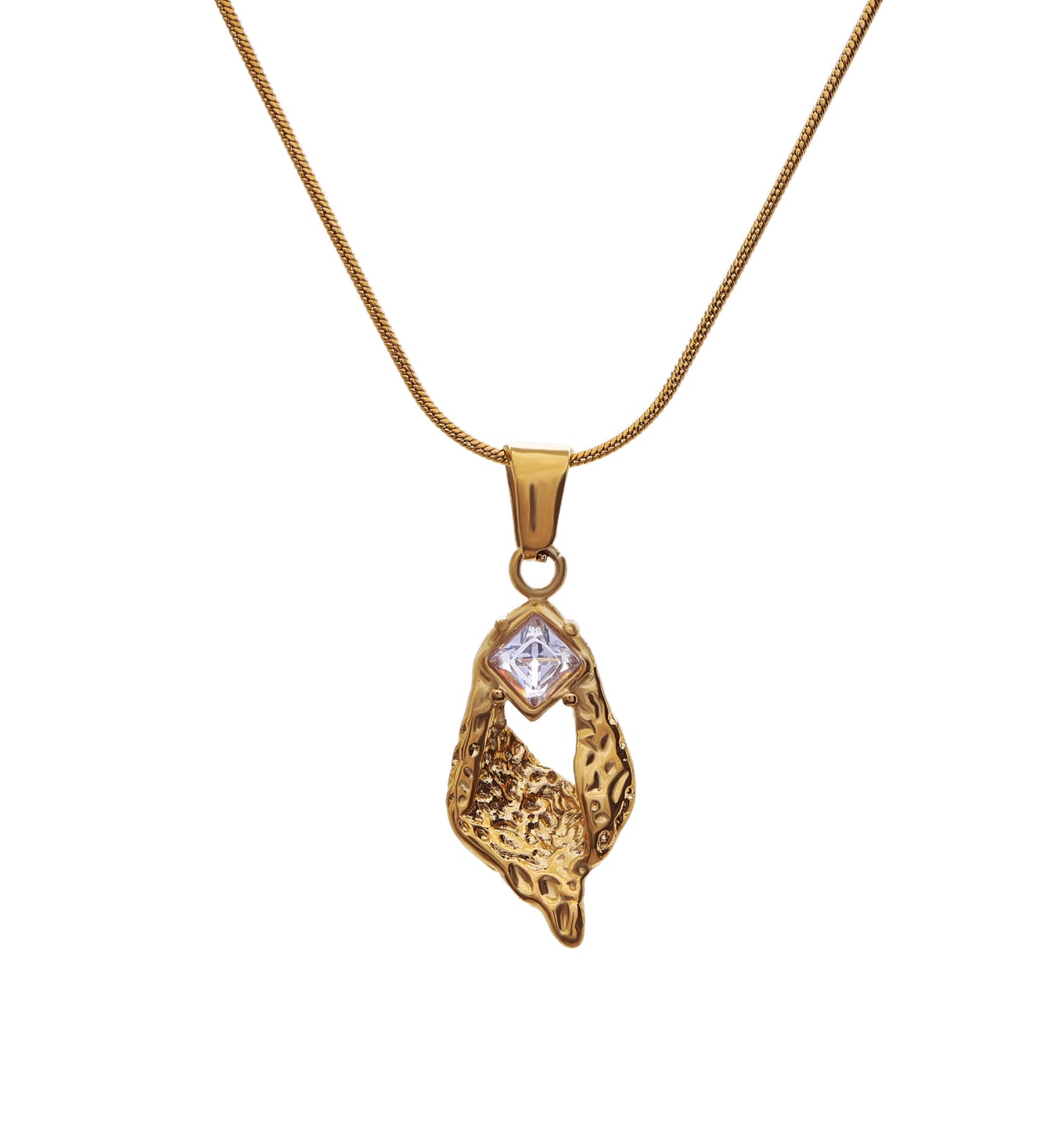 Bradiya Diamond Drip Necklace Luxury - Anti-Tarnish - Bradiya