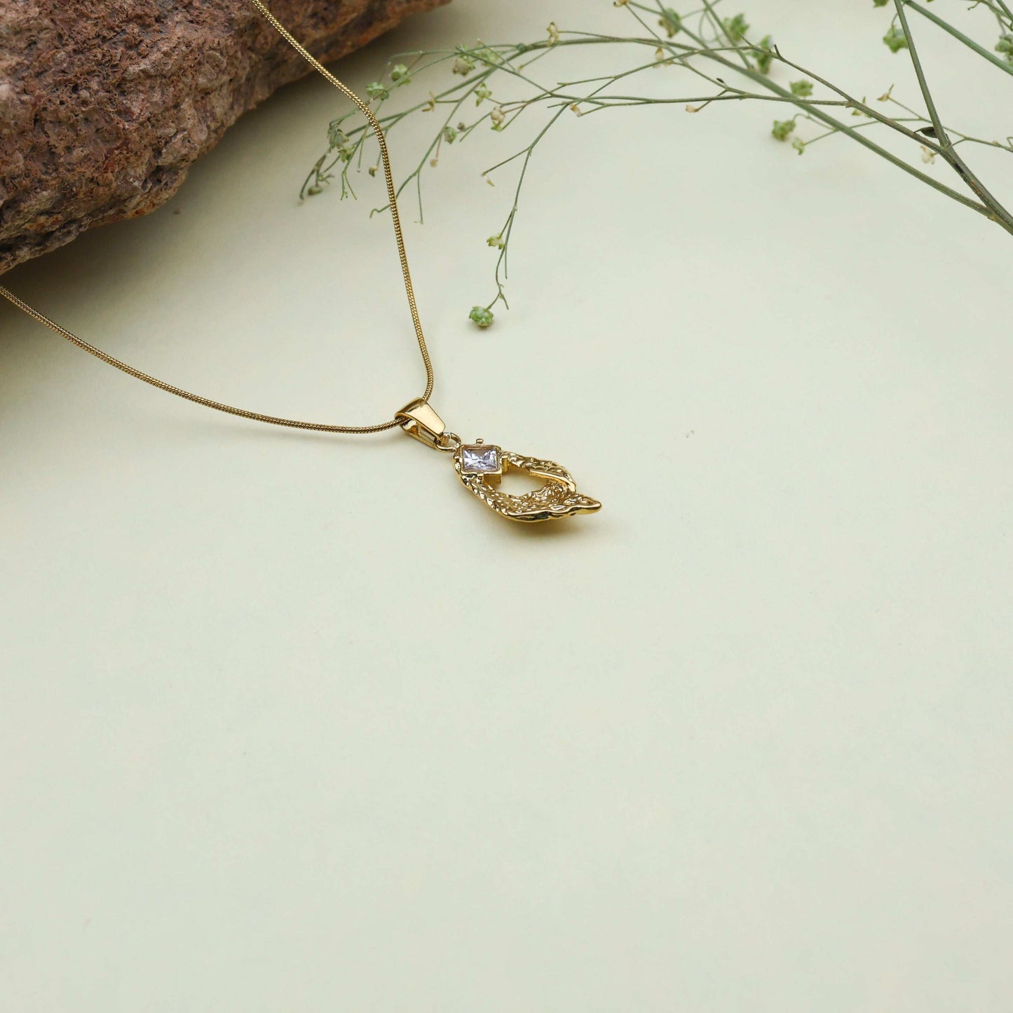 Bradiya Diamond Drip Necklace Luxury - Anti-Tarnish - Bradiya