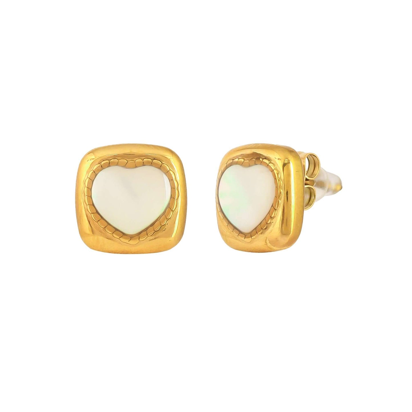 Bradiya Luxury Stud Earrings with Anti-Tarnish Coating - Bradiya