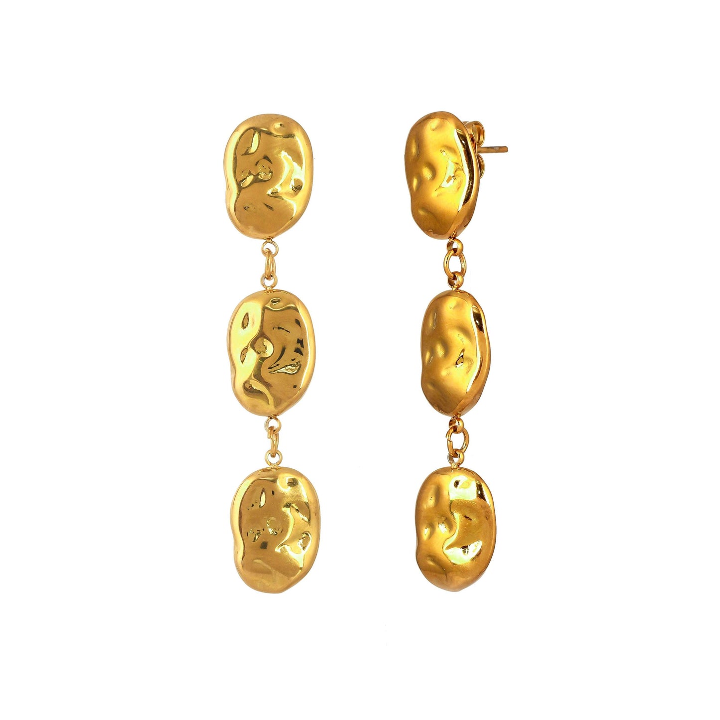 Bradiya 18Kt Luxury Gold Drop Earrings - Bradiya