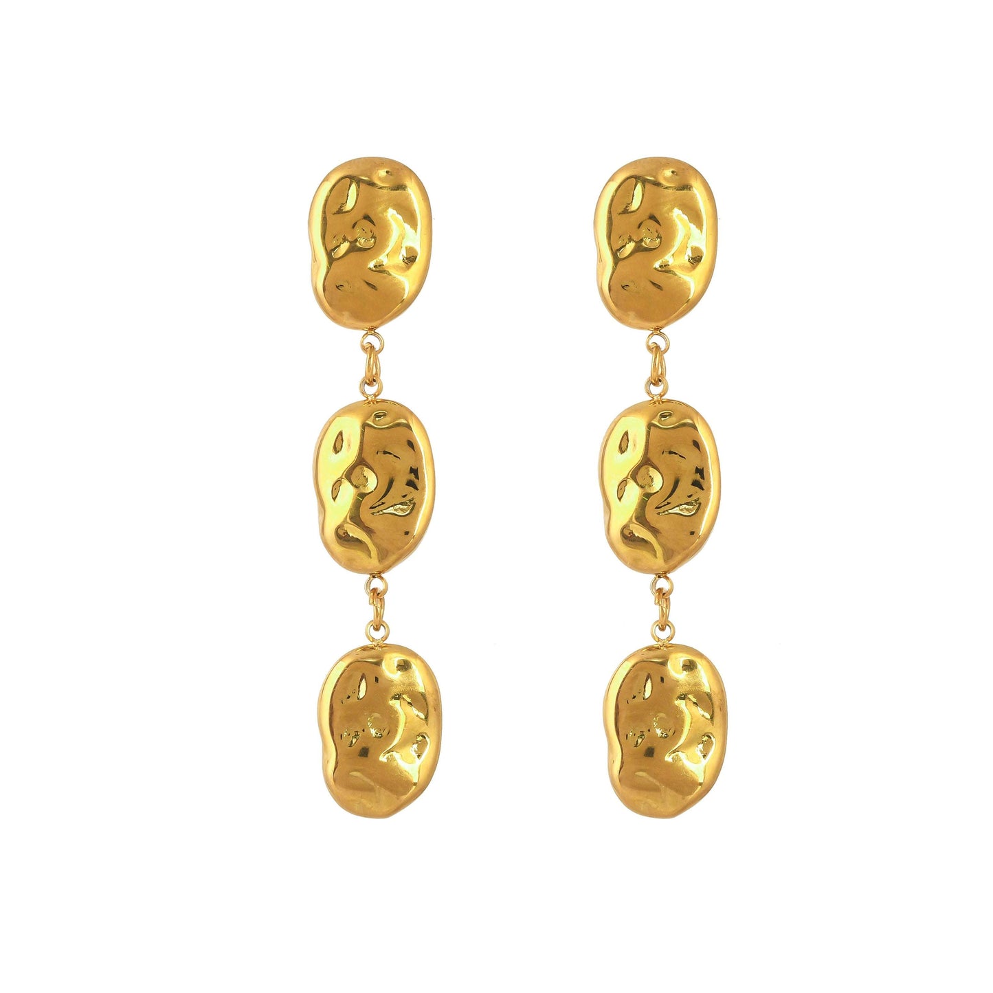 Bradiya 18Kt Luxury Gold Drop Earrings - Bradiya