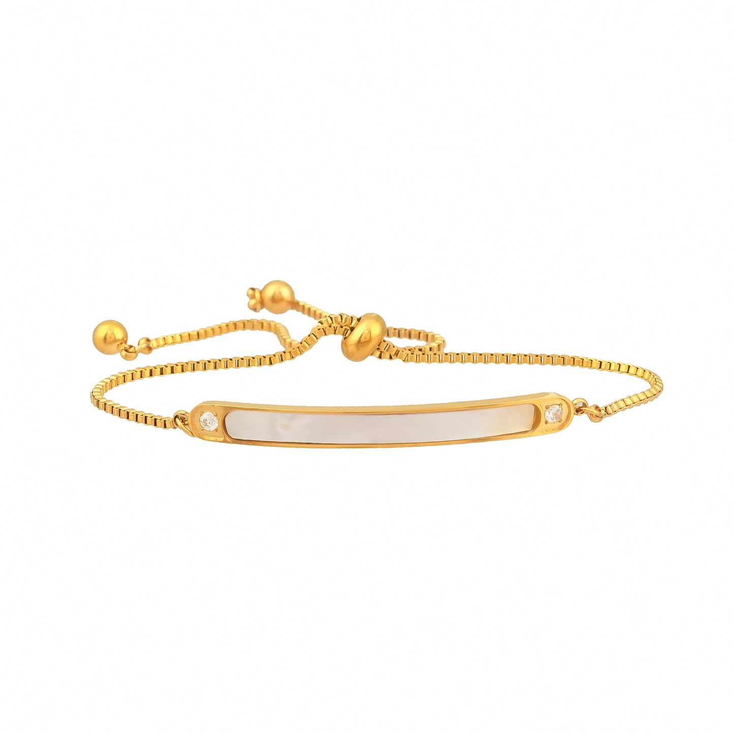Bradiya Pearlescent Glow Bracelet - Anti-Tarnish Luxury - Bradiya