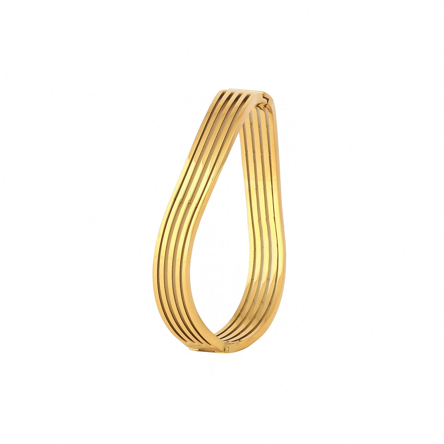 Bradiya Wavy Design Bangle - Anti-Tarnish Luxury Jewelry - Bradiya