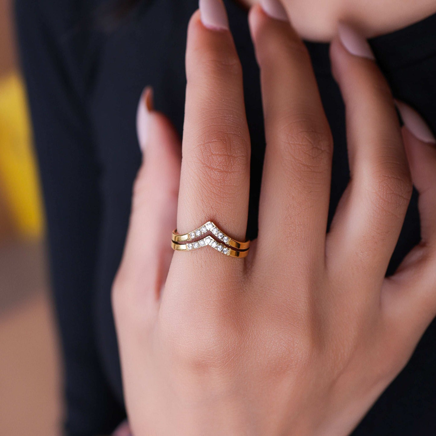 Diamond Horizon Band Ring - Bradiya