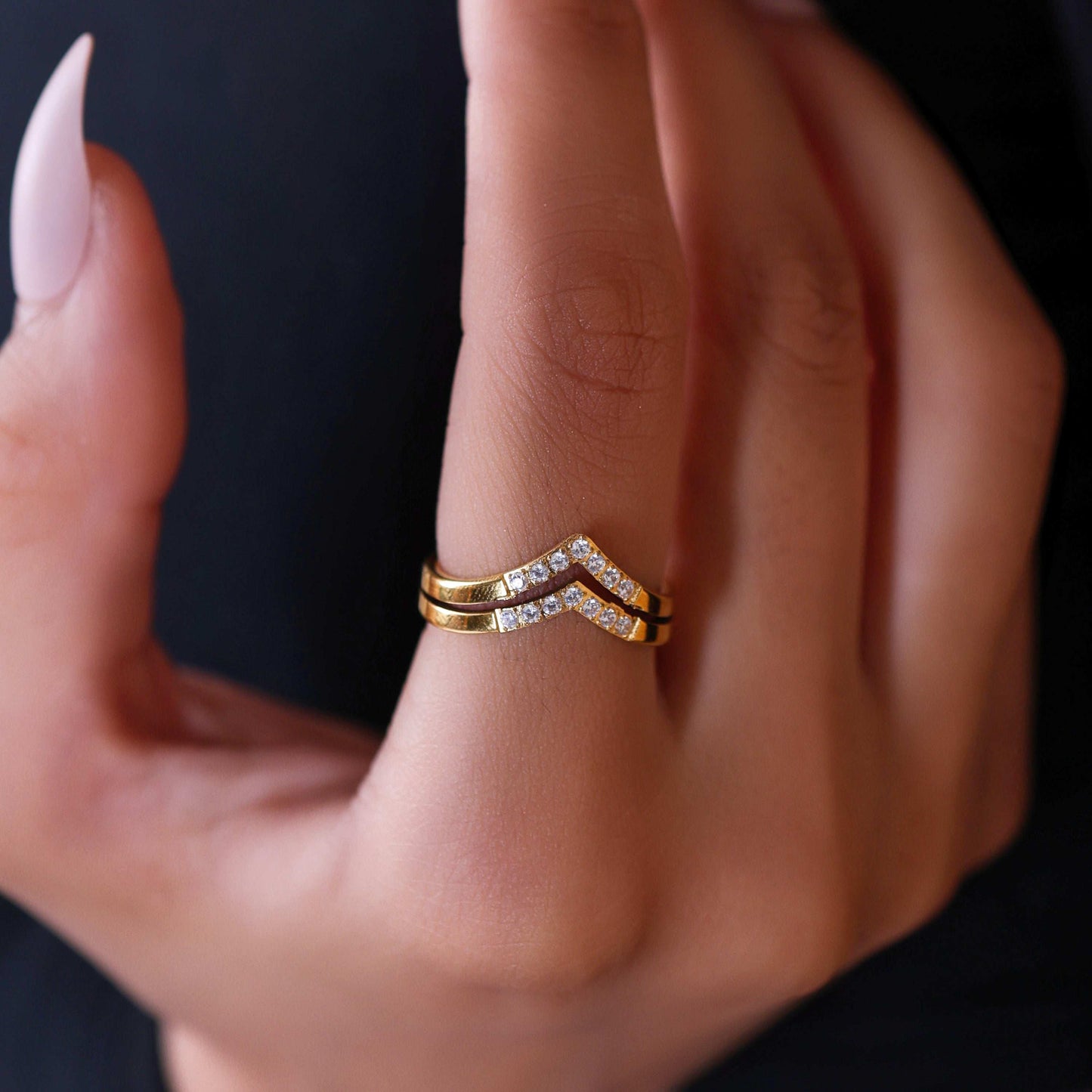 Diamond Horizon Band Ring - Bradiya