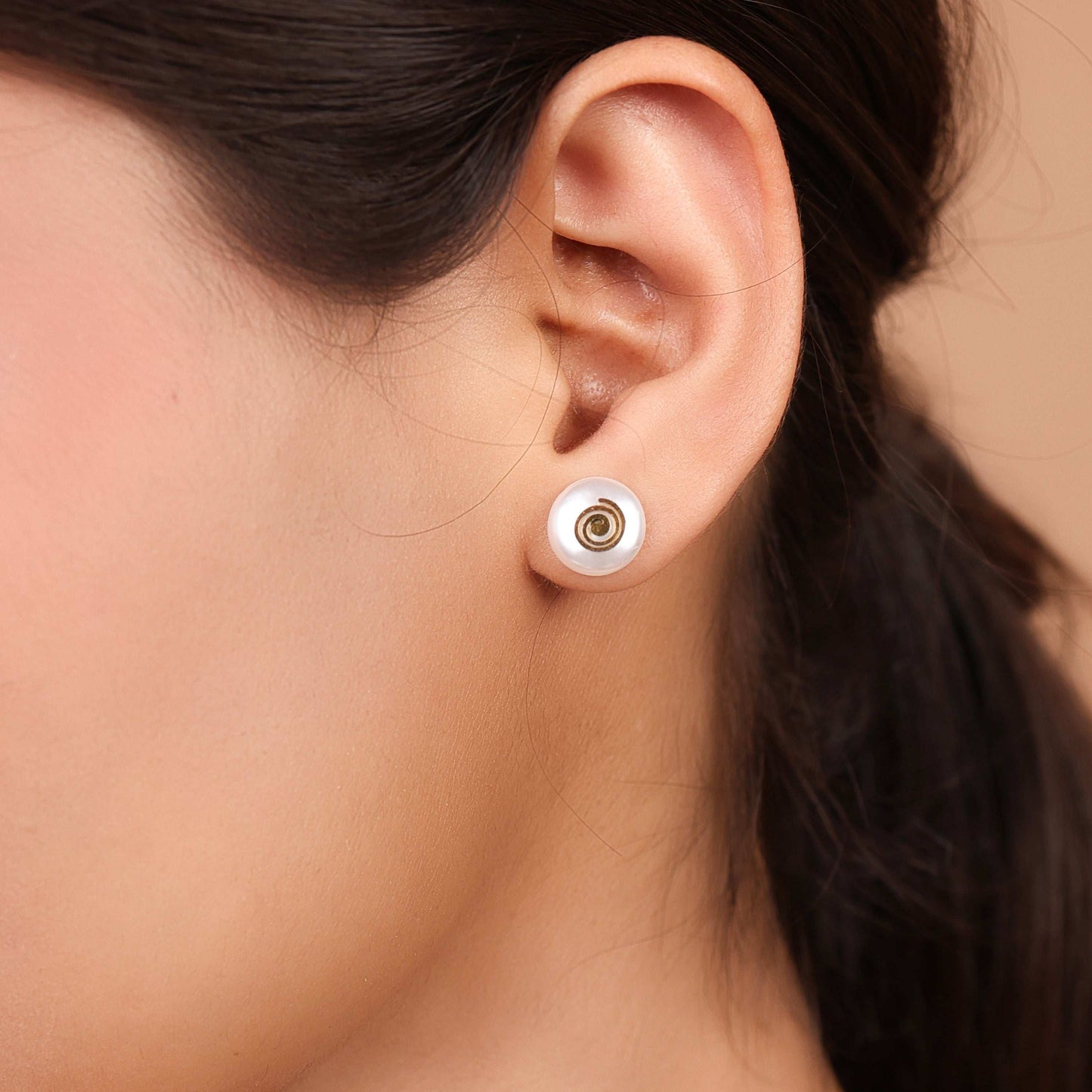 Spira Moti Earring Studs - Waterproof - Bradiya