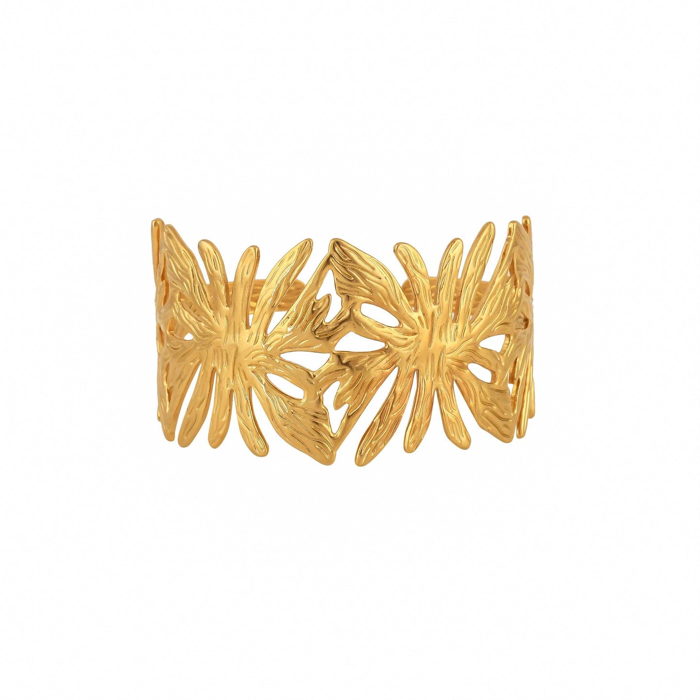 Bradiya Luxury Floral Bracelet - Anti-Tarnish Design - Bradiya
