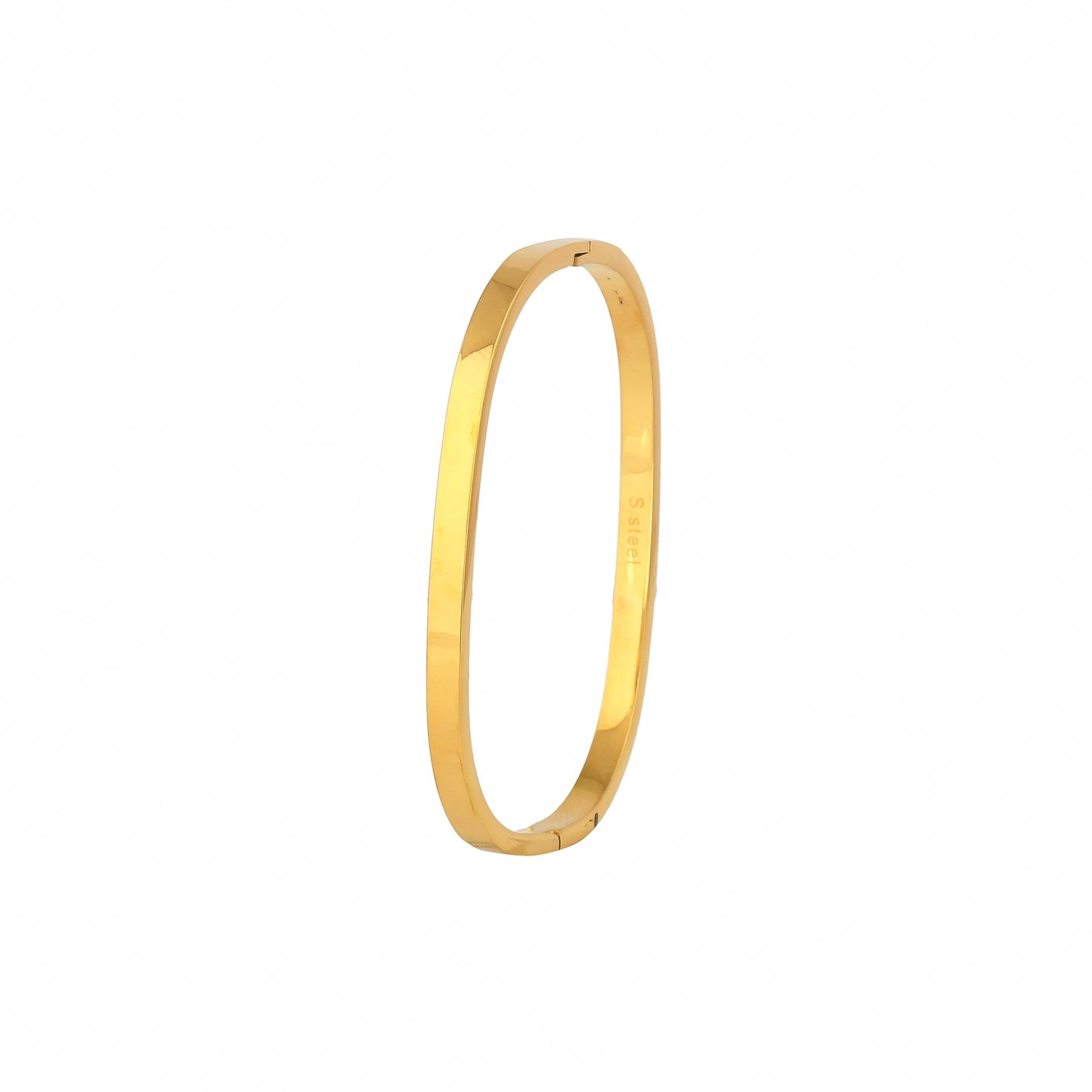 18Kt Gold Tone Luxury Bangle Bracelet - Bradiya