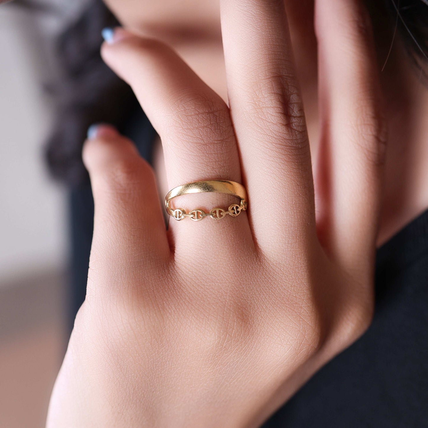 The Golden Ripple Ring - Bradiya