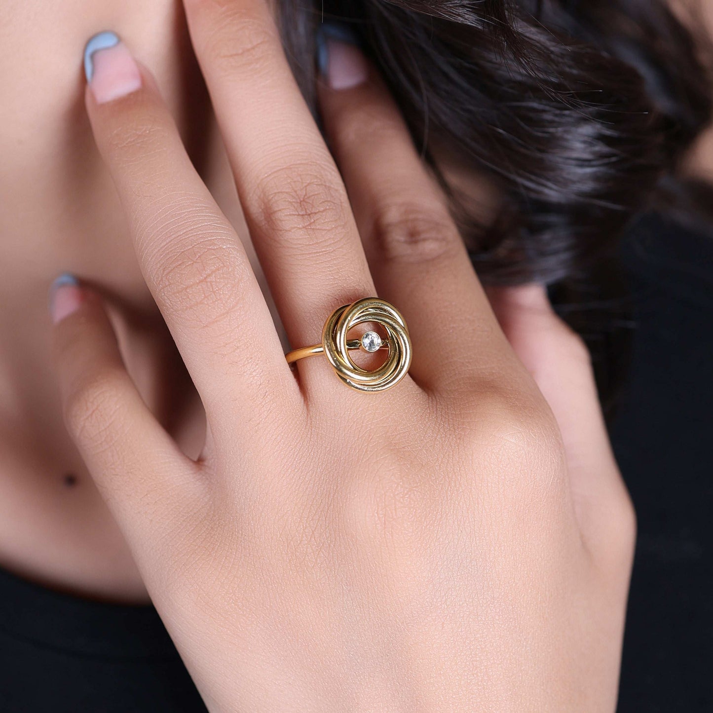 Golden Embrace Ring - Bradiya