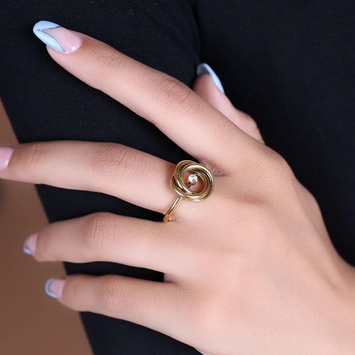 Golden Embrace Ring - Bradiya
