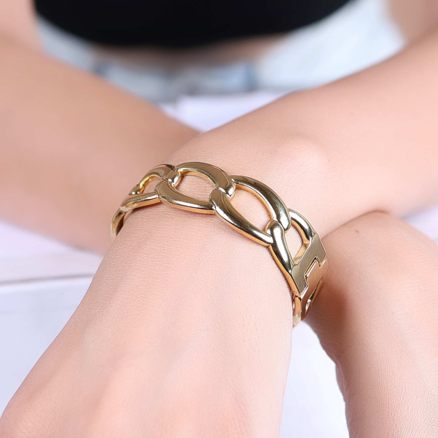 Serena Chain Bracelet. - Bradiya