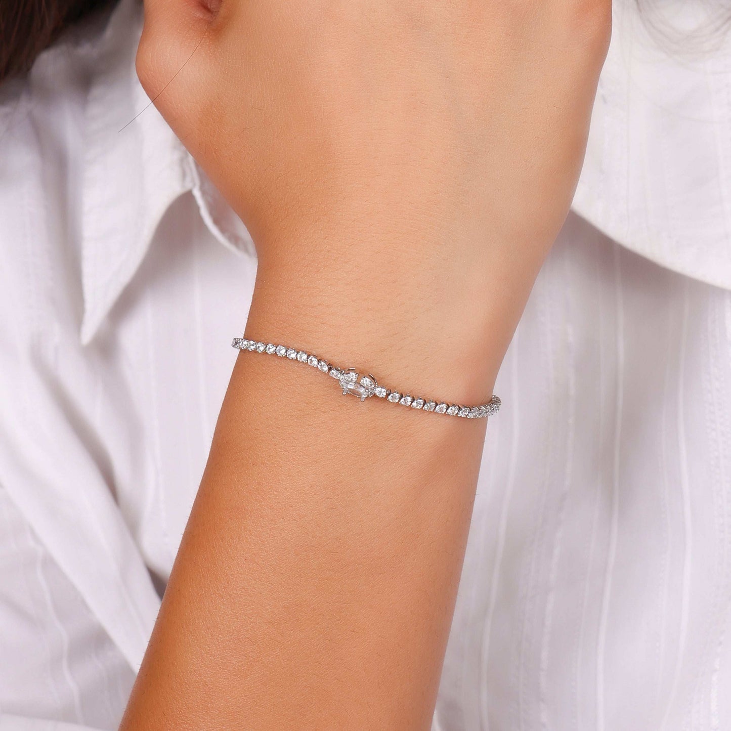 Diamond Drape Bracelet - Bradiya