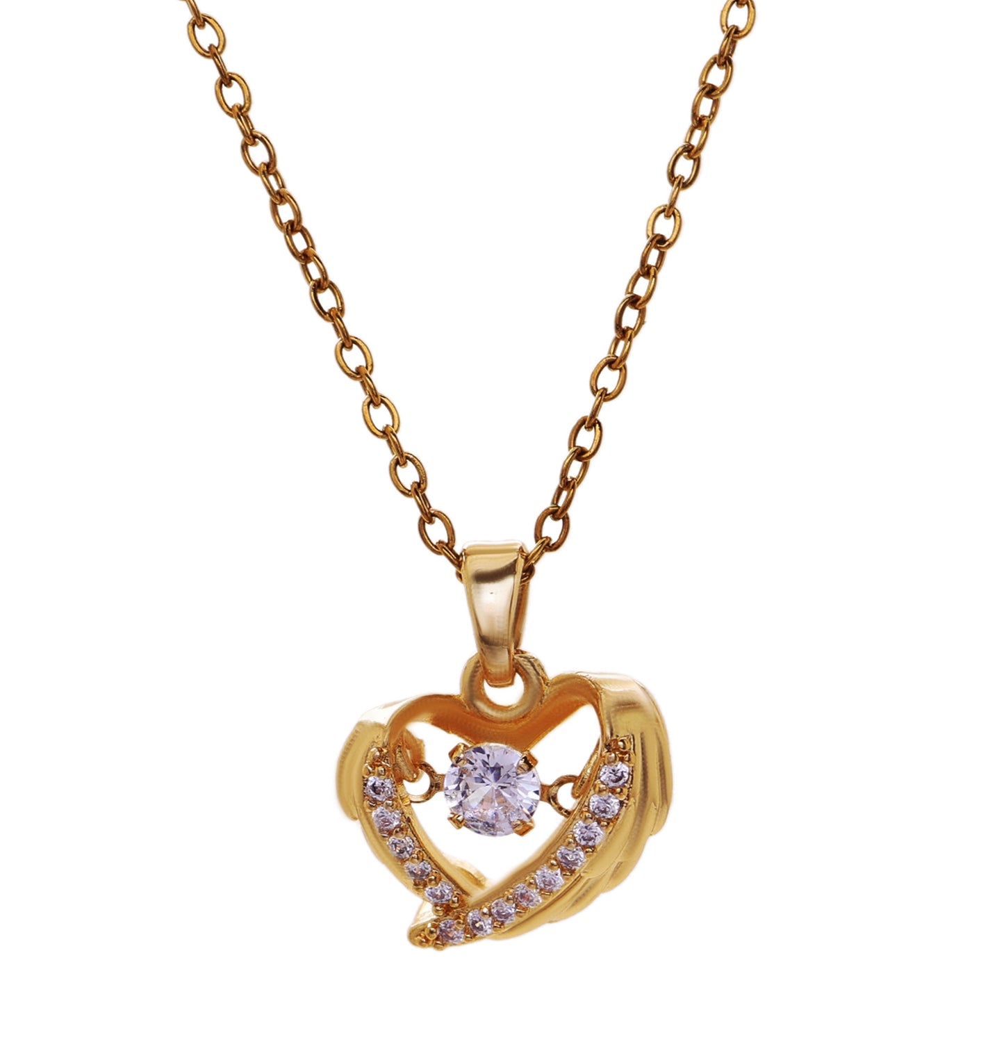 The Fluttering Sparkle Necklace - Bradiya