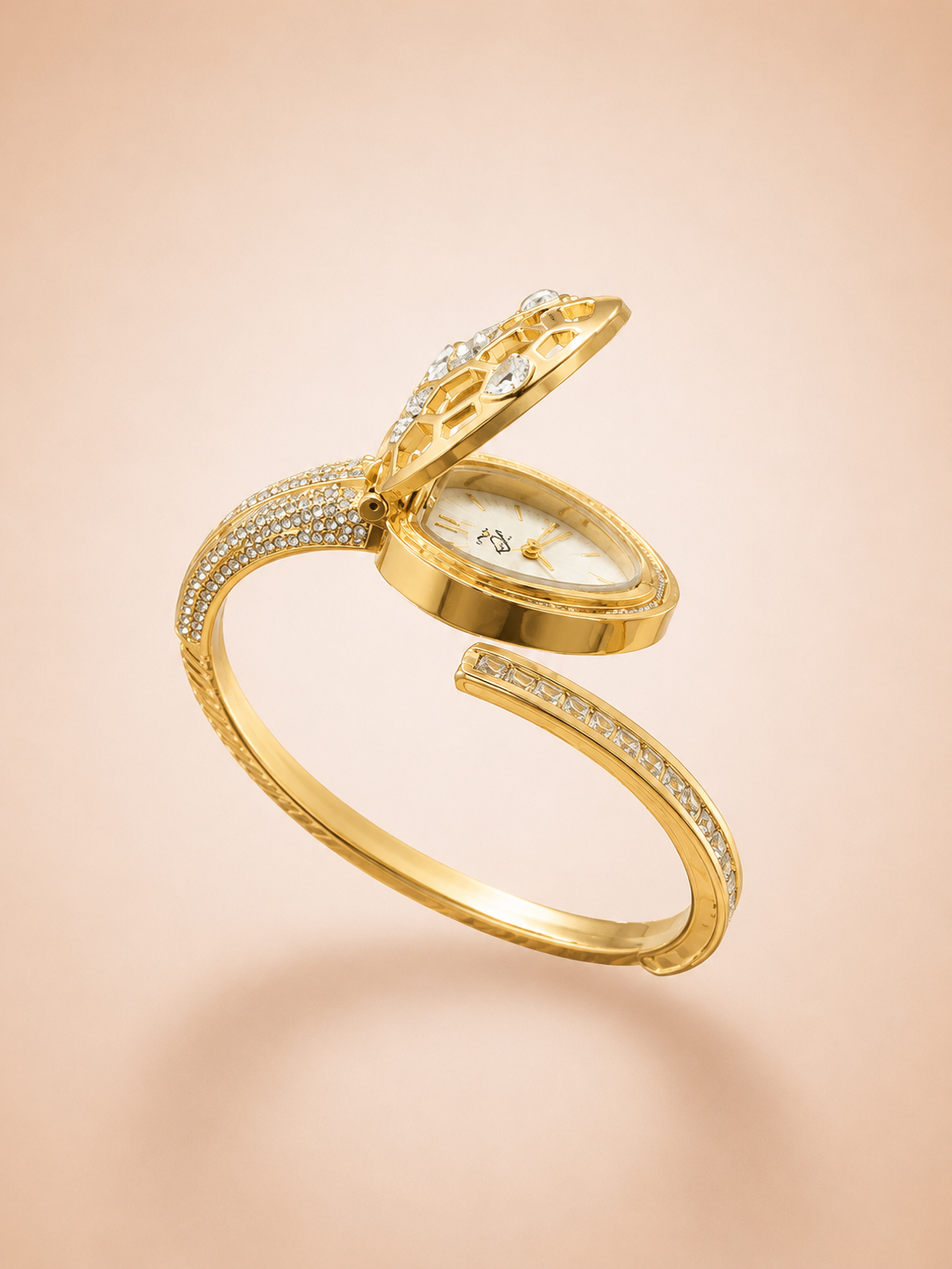 The Secret Snake Bangle Watch
