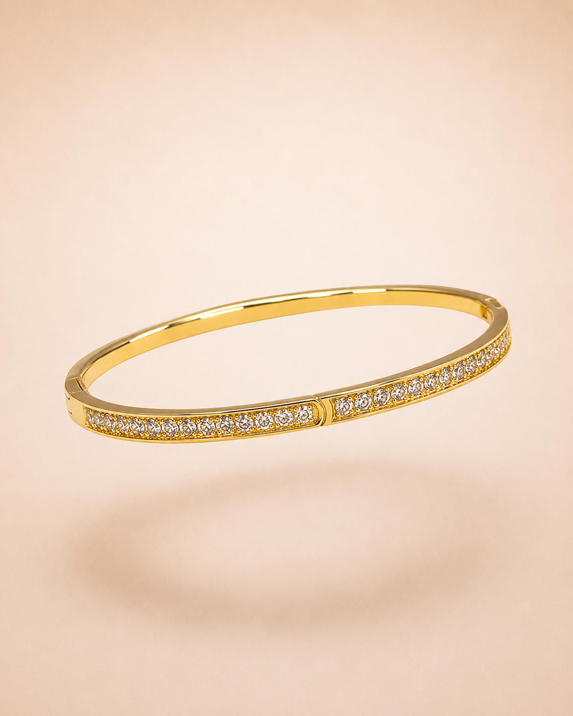Golden Sparkle Stackable Bangle