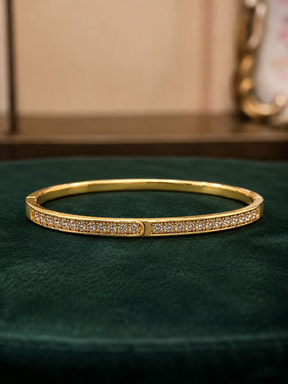 Golden Sparkle Stackable Bangle