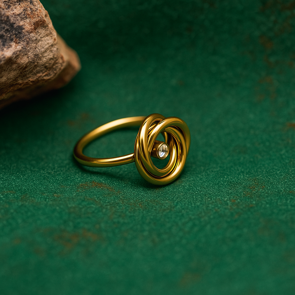 Golden Embrace Ring - Bradiya