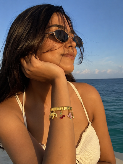 The Whimsical Charm Link Bracelet