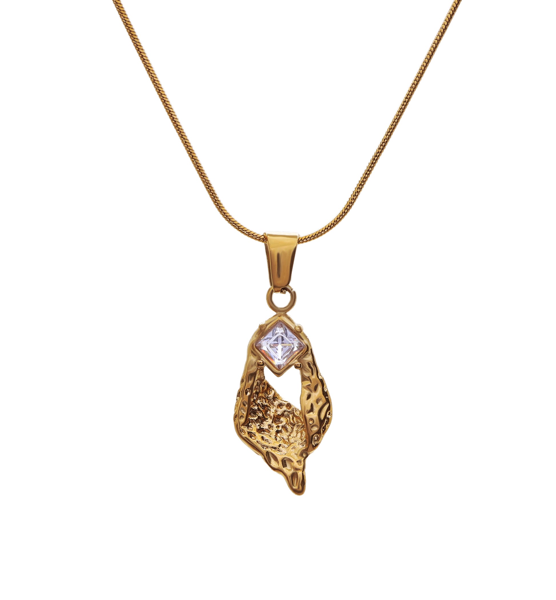 Bradiya Diamond Drip Necklace Luxury - Anti-Tarnish - Bradiya
