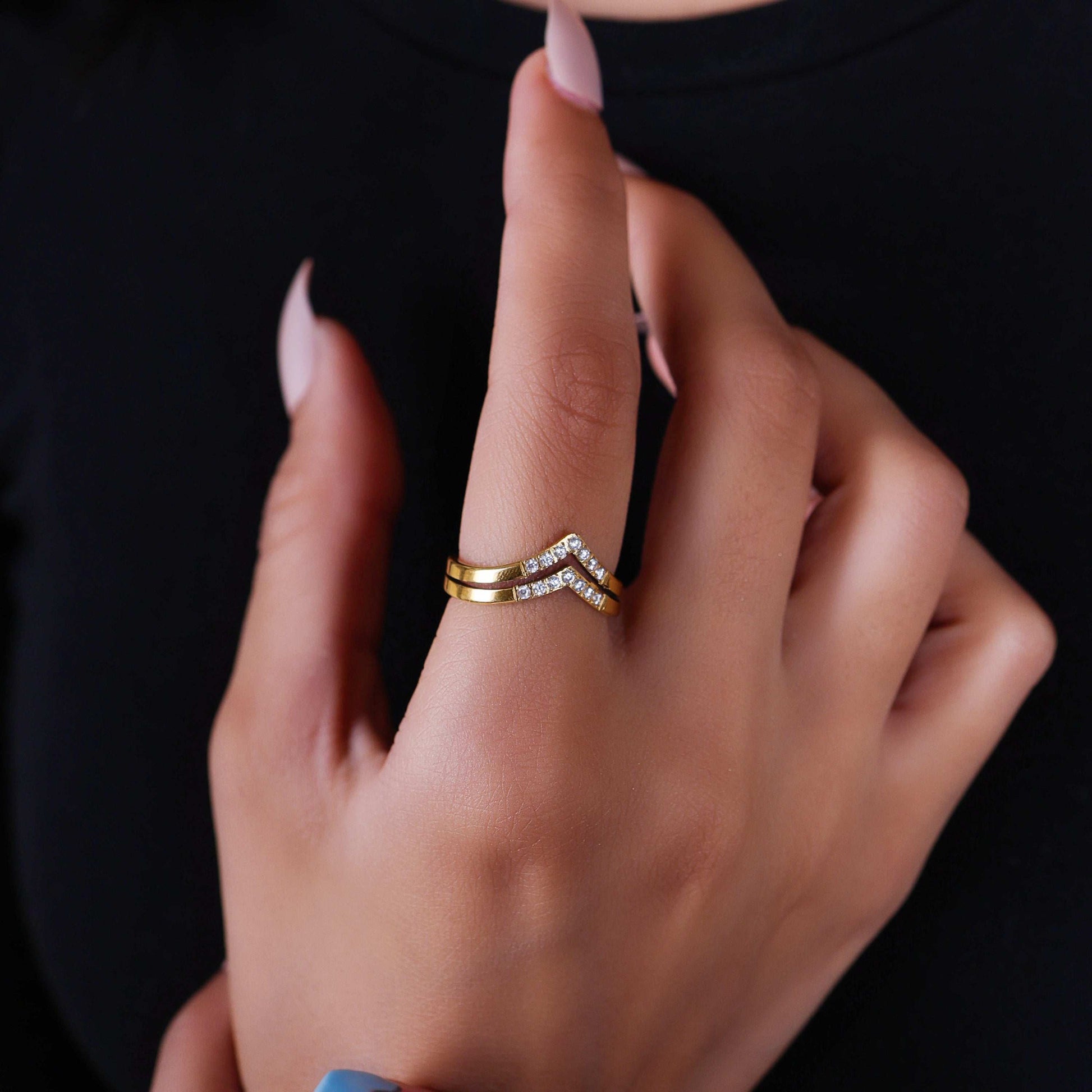 Diamond Horizon Band Ring - Bradiya