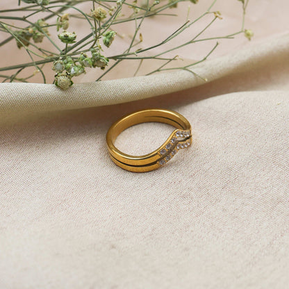 Diamond Horizon Band Ring - Bradiya