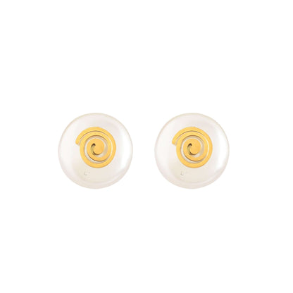 Spira Moti Earring Studs - Waterproof - Bradiya