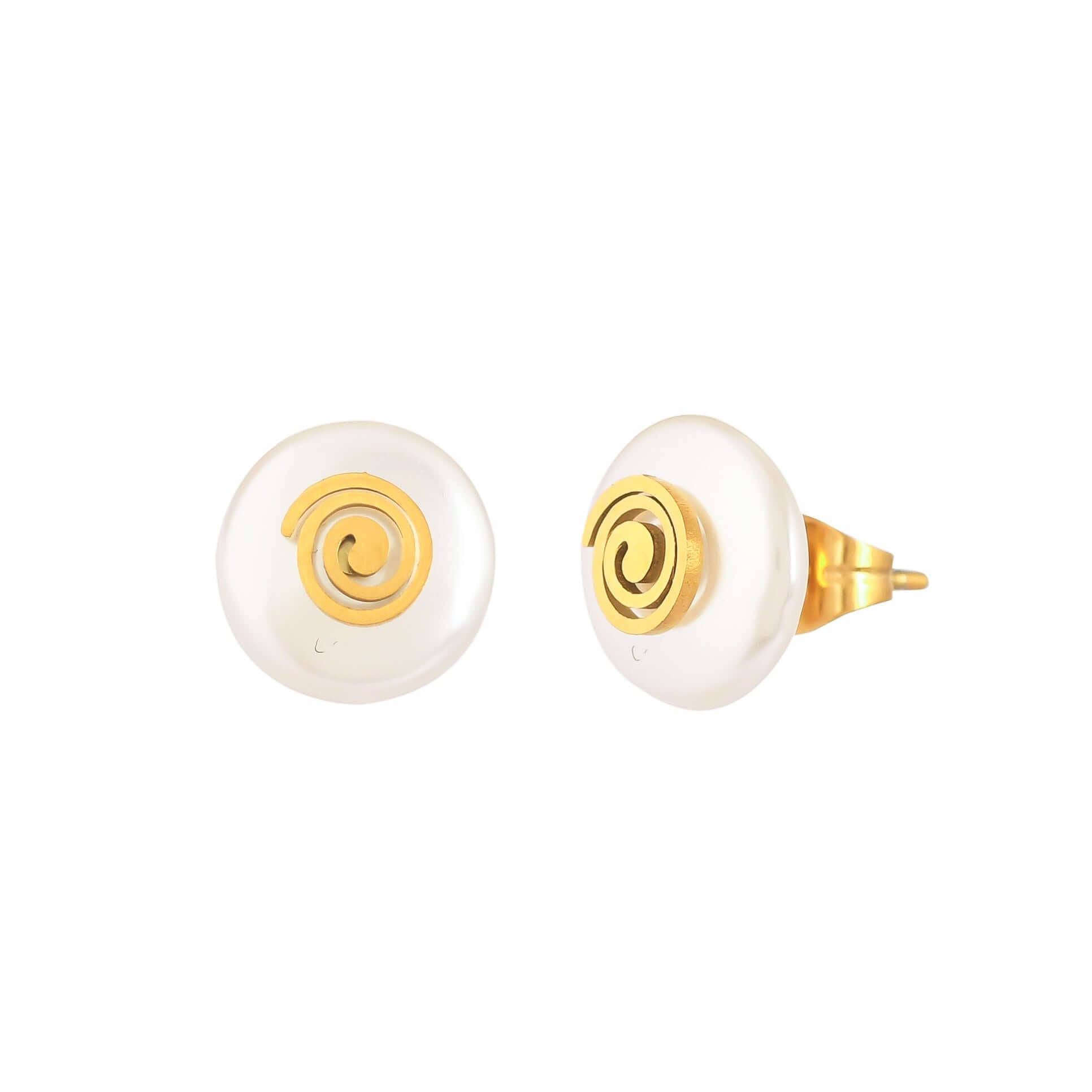 Spira Moti Earring Studs - Waterproof - Bradiya