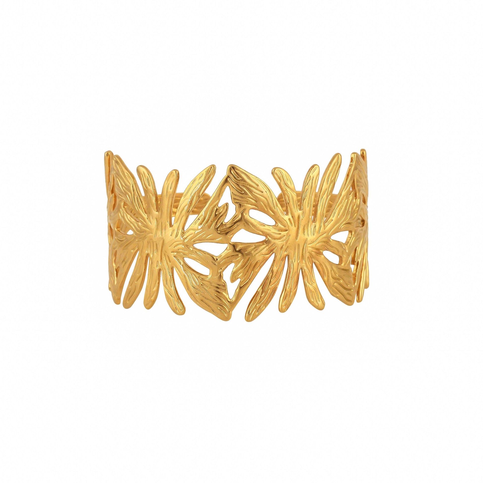 Bradiya Luxury Floral Bracelet - Anti-Tarnish Design - Bradiya