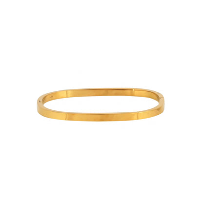 18Kt Gold Tone Luxury Bangle Bracelet - Bradiya
