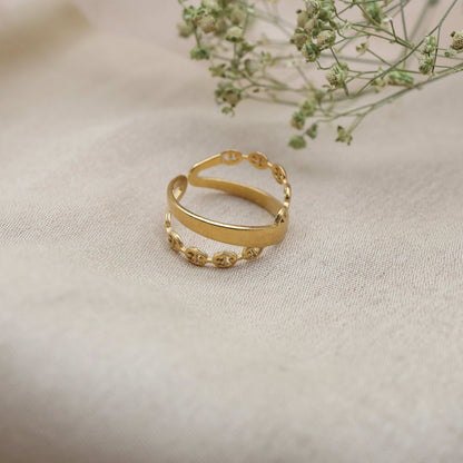 The Golden Ripple Ring - Bradiya