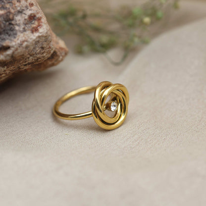 Golden Embrace Ring - Bradiya