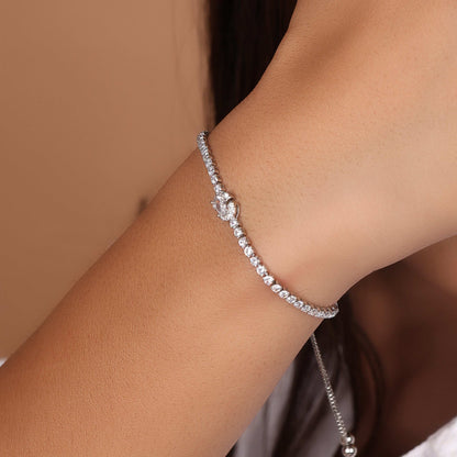 Diamond Drape Bracelet - Bradiya
